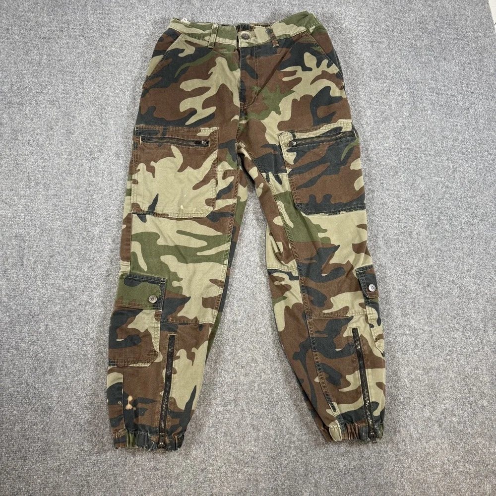 Levi's Pants Mens 30 (Fits 28x26) Camo Cargo‎ Utility Outdoors Military Stretch